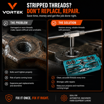 Vortek Tap and Die Set