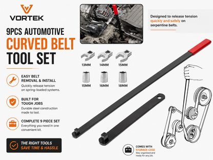 Vortek Serpentine Belt Kit