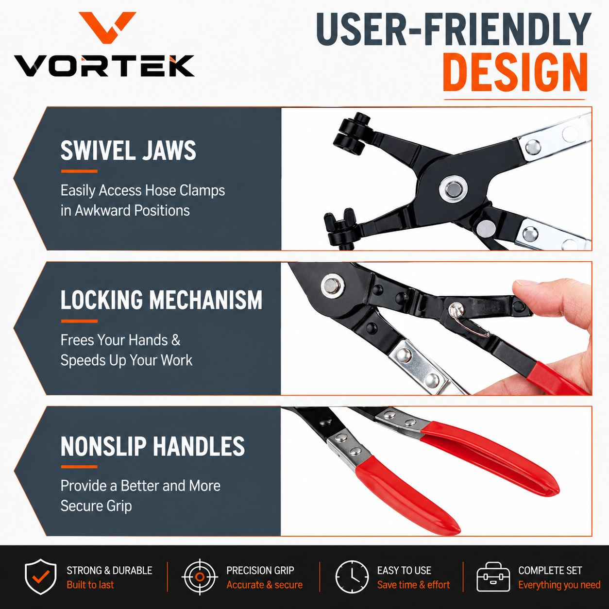 Vortek Hose Clamp Pliers