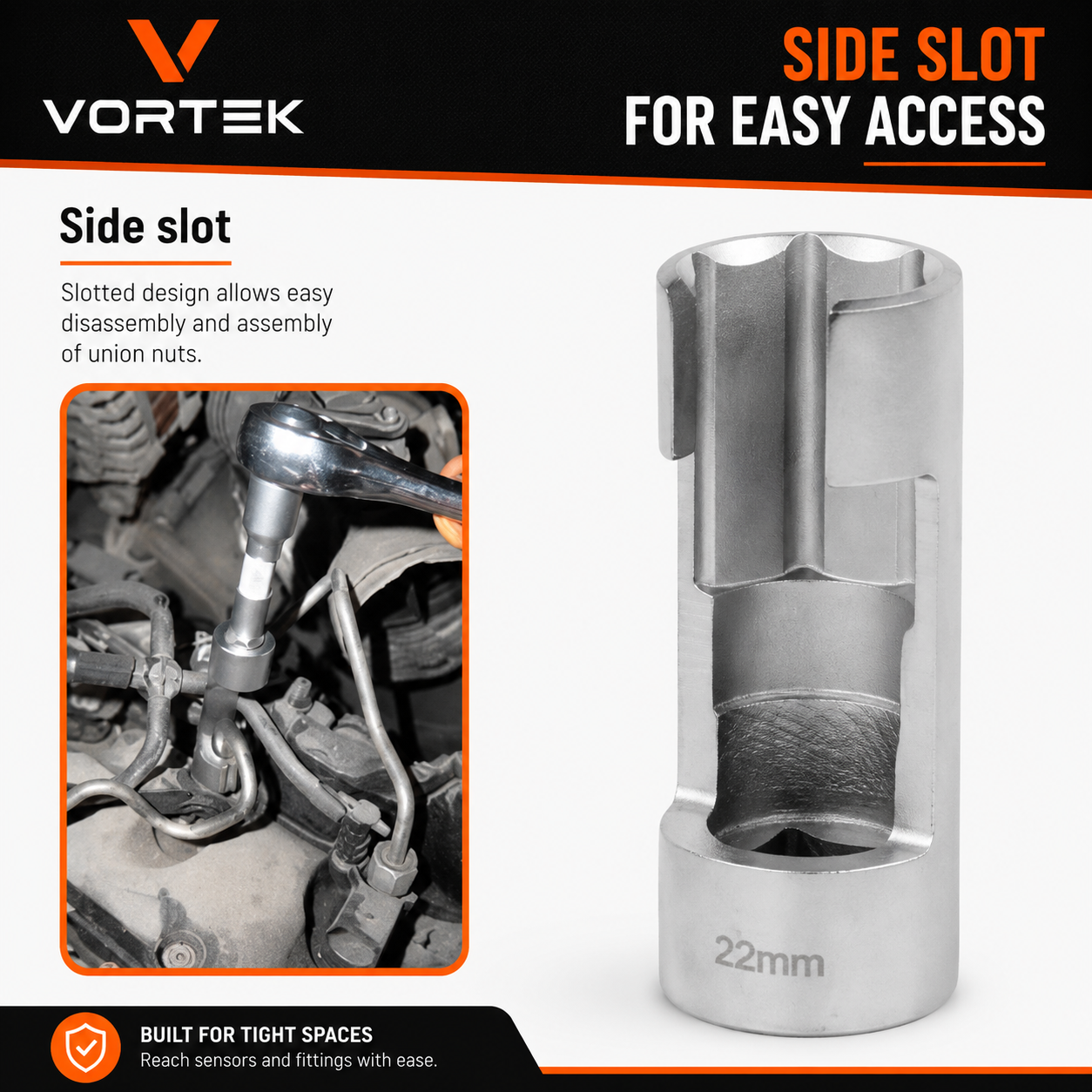 Vortek Oxygen Sensor Socket Set