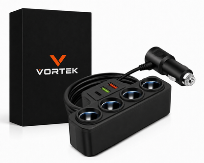 Vortek 12V Multi-Port Adapter Hub