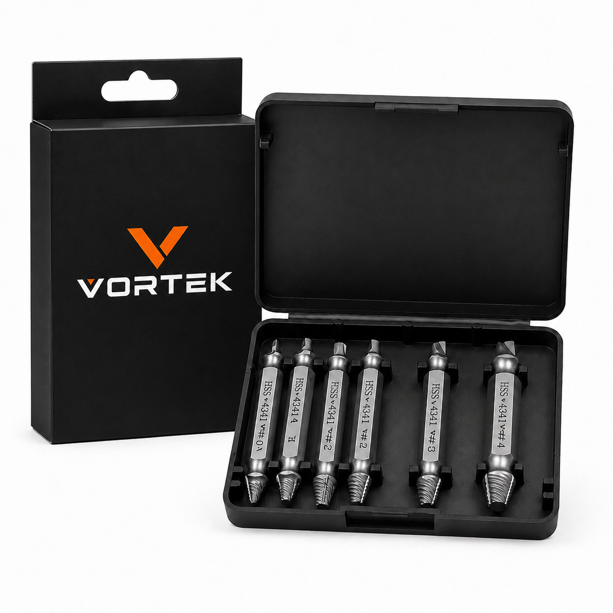 Vortek Screw Extractor Bit Set
