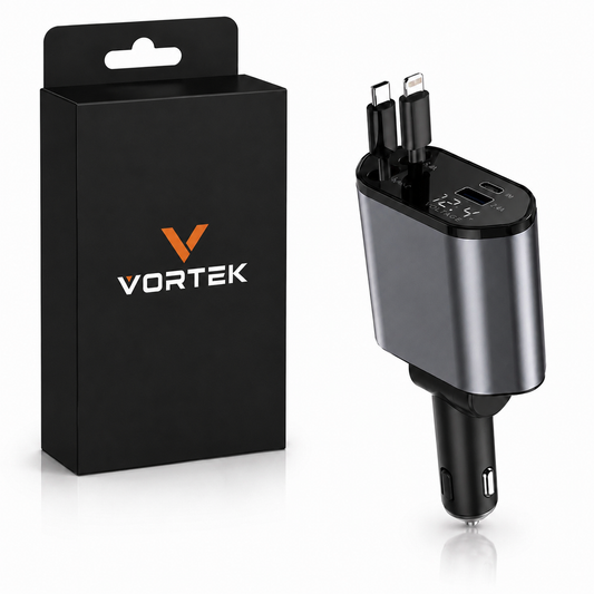 Vortek 4-in-1 Rapid Car Charger