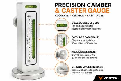 Vortek Precision Camber & Caster Gauge