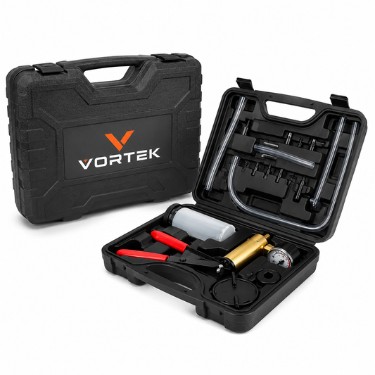 Vortek 2-in-1 Brake Bleeder Kit & Vacuum Pump Test Set