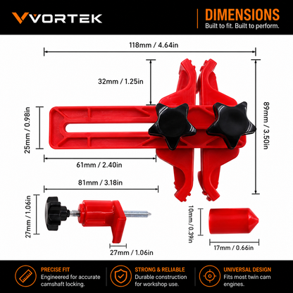 Vortek Universal Camshaft Locking Tool Set