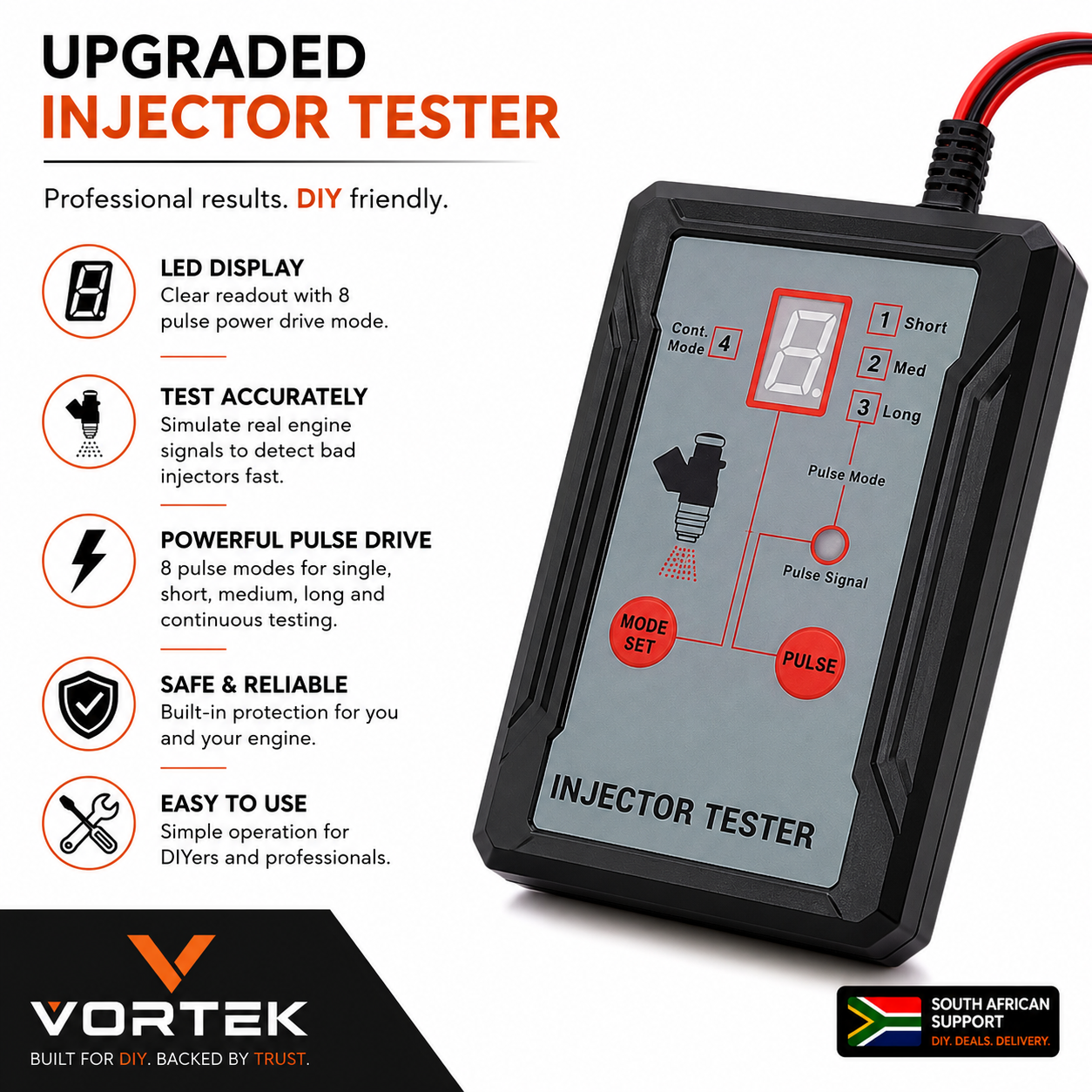Vortek Fuel Injector Tester & Cleaner Kit