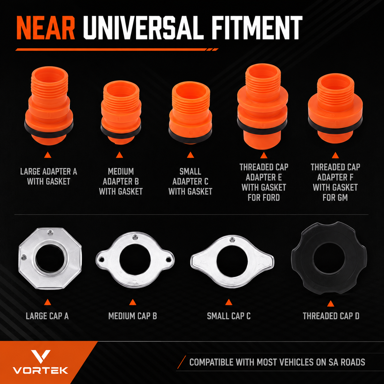 Vortek Spill-Free Coolant Funnel Kit