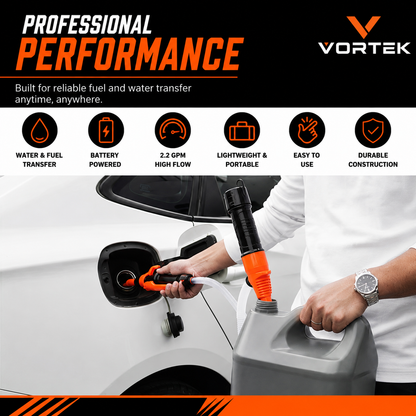 Vortek Battery-Powered Liquid Transfer Pump