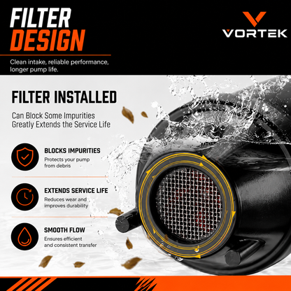 Vortek Battery-Powered Liquid Transfer Pump